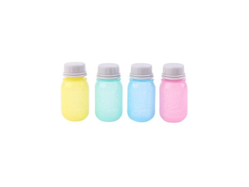 4Pcs Squeeze Squirt Condiment Bottles Salad Sauce Dispenser Ketchup Cruet 240ml Carousel 1