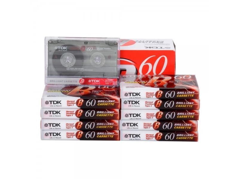 60 Minutes Standard Cassette Blank Tape Player For Speech Music Recording Carousel 1