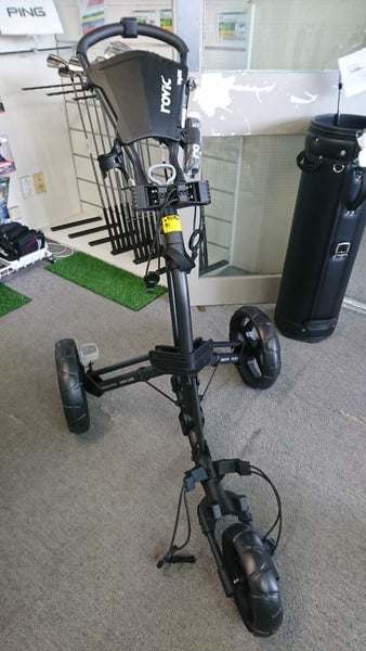 BRAND NEW!! ROVIC GOLF TRUNDLER RV2L LITE CHARCOAL/BLACK Carousel 1