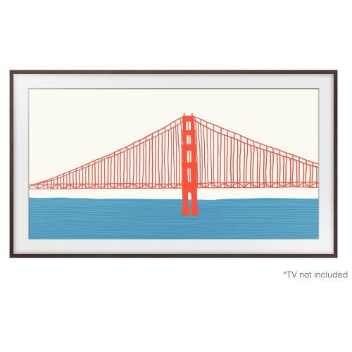 Samsung 50" The Frame Bezel for 50LS03A/B/D/F - Brown [VG-SCFA50BWBRU] Carousel 1