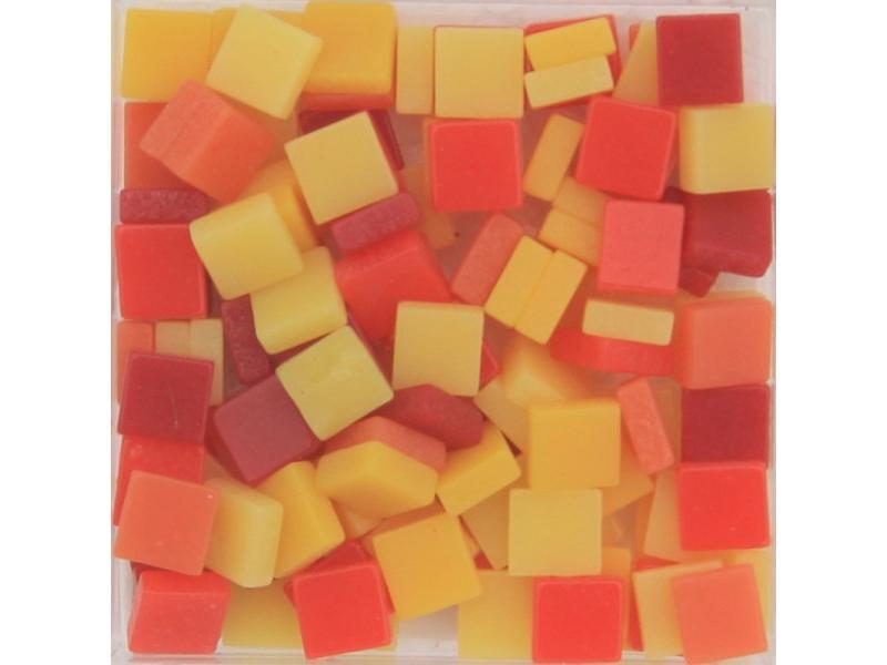 13g Mini 5x5mm Solid Color Resin Mosaic Tiles For DIY Wall Decoration Carousel 1