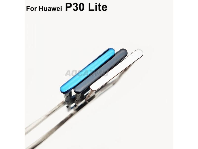 Aocarmo For Huawei P30 Lite / Nova 4e SD MicroSD Holder Nano Sim Card Tray Carousel 1