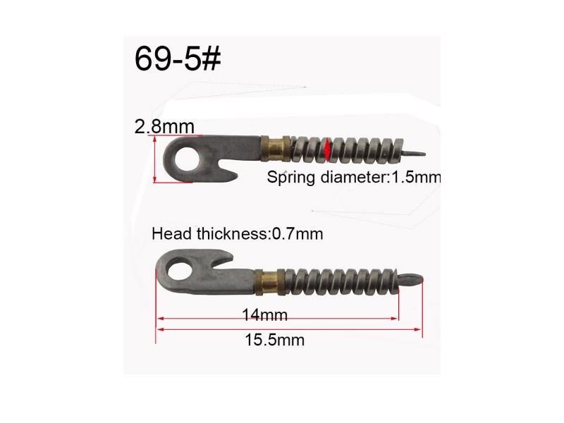 100PCS Spring Inserts For Broken Eyeglass Flex Temples Replacement Parts Carousel 1