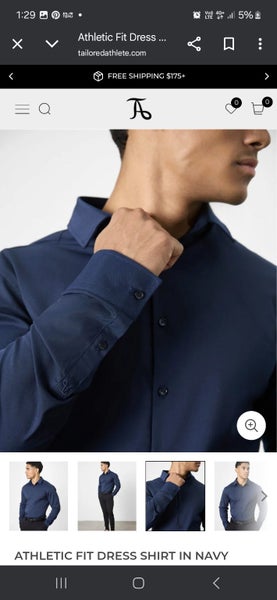 3 x Tailored Athlete Shirt Size M Carousel 1