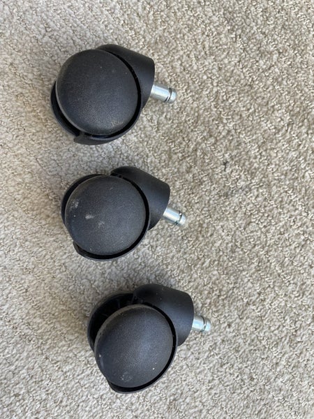 Office chair castors/wheels Carousel 2