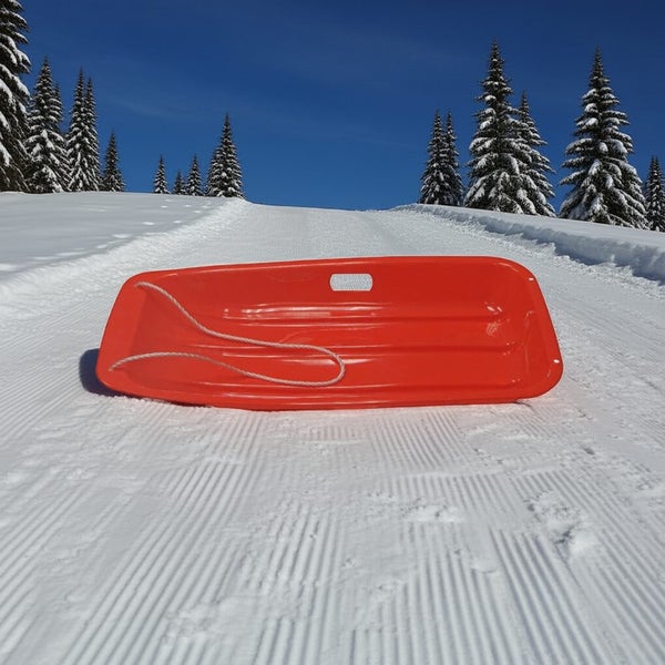 Flexi Boat/Snow Sled, Single, Red Carousel 1