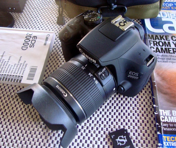 Canon EOS 2000D Camera - Perfect for NCEA - Virtually New!62934712554370113