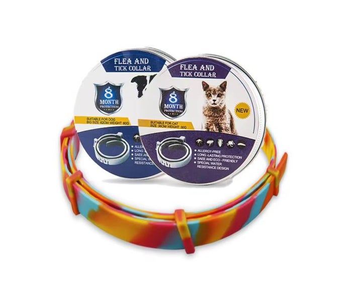 Anti-Flea & Tick Cat Collar 38cm Adjustable, Waterproof Carousel 1