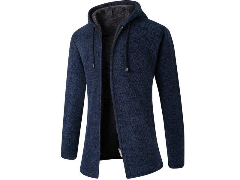 Cardigans Men's Sweaters Knitwear Men's Coat Sweater Solid Fashion Thick Casual Carousel 1