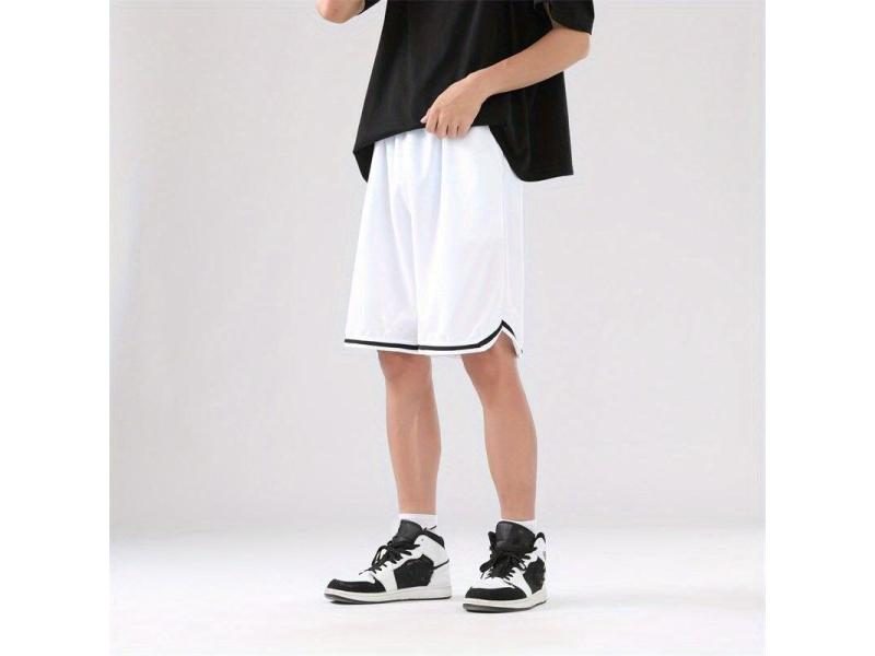 Sports Basketball Shorts Men's Casual Pants Capris Summer Ice Silk Men's Horse Carousel 1