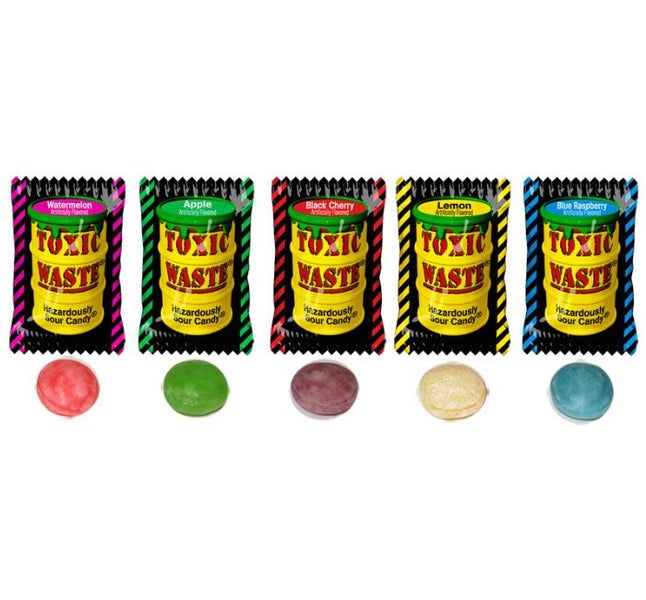TOXIC WASTE SOUR CANDY BULK (1000 CT) Carousel 1