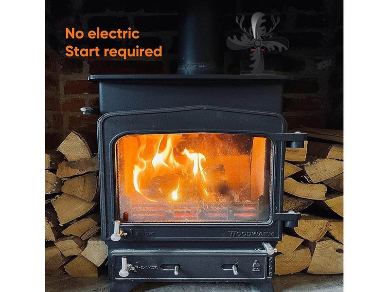 New Heat Powered Fireplace Stove Fan on Afterpay Carousel 12