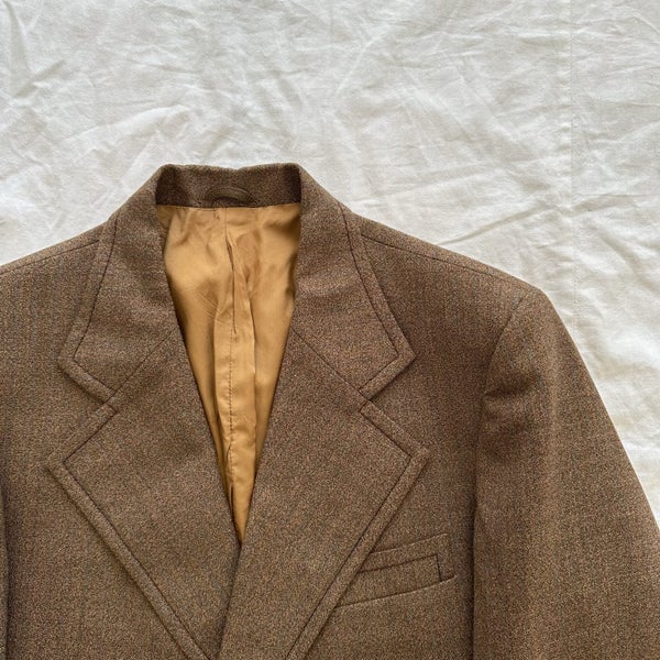 Vintage 1970s Paul Henry Rembrandt Pure Wool Suit NZ Made Carousel 2