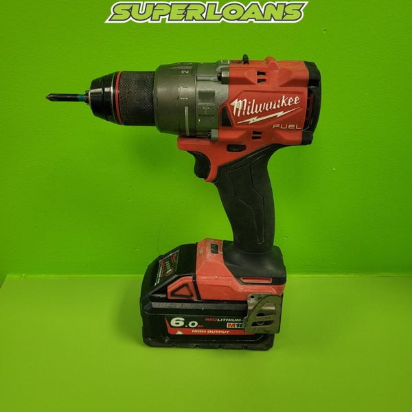MILWAUKEE COMBI DRILL (M18FPD3) & 6.0AH 18V BATTERY Carousel 1