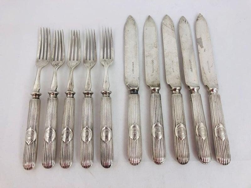 Northern Steamship Co. Early Fruit Knives and Forks - Set 5 (21135) Carousel 1