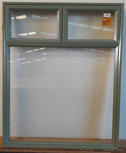 Mist Green Aluminium Twin Awning Window H1500 x W1200 DR13793 Carousel 1