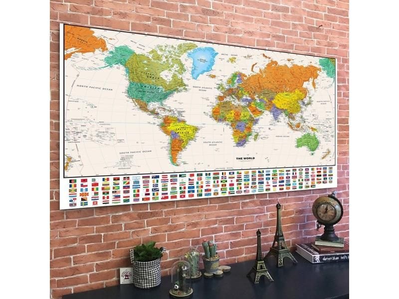 World Map Carousel 1
