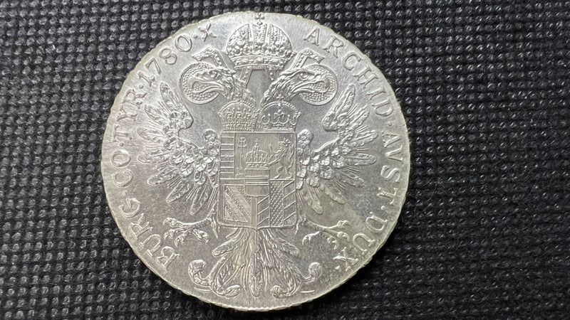 1780 Austria Maria Theresa Thaler Silver Trade Coin - "Restrike" - Lot E573 Carousel 1