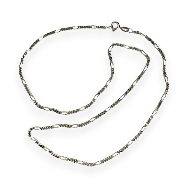 SALE | Sterling Silver 5 - 1 Figaro Chain. R # 642 Carousel 2