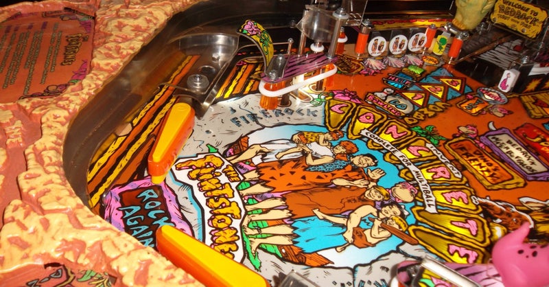 The Flintstones Pinball Machine (Williams 1994) Carousel 20
