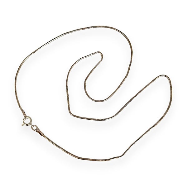 SALE | Sterling Silver Round Snake Chain Length 45cm. R # 637 Carousel 1