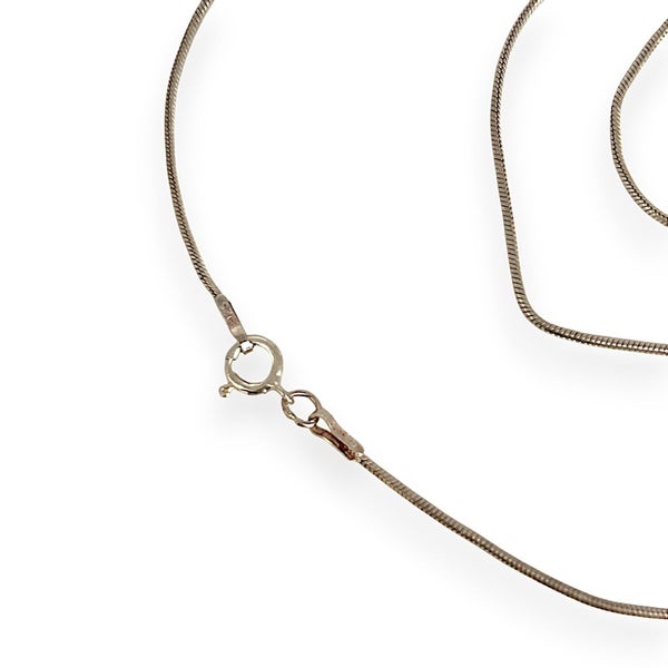 SALE | Sterling Silver Round Snake Chain Length 45cm. R # 637 Carousel 2