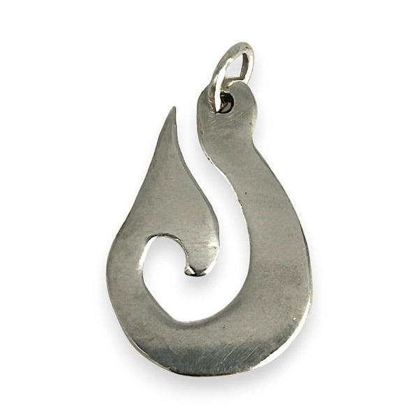 SALE | Hand Made Sterling Silver Fish Hook Pendant. R # 530 Carousel 2