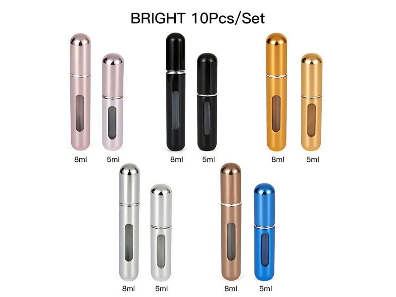 Perfume Bottle Portable Refillable Perfume Bottle With Spray Cosmetic Carousel 1