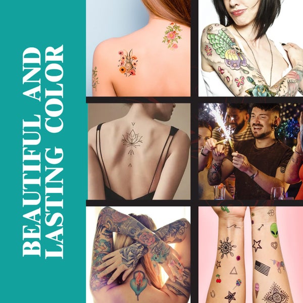 10pcs Temporary Tattoo Pen Set Removable Marker for DIY Makeup Graffiti Body62983258750595111