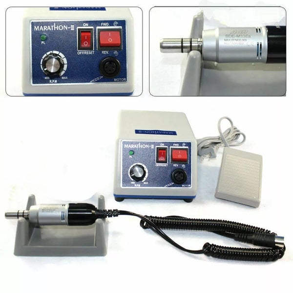 Dental Electric Marathon Micro Motor Micromotor Polisher 35K RPM Lab Micromotor Carousel 2