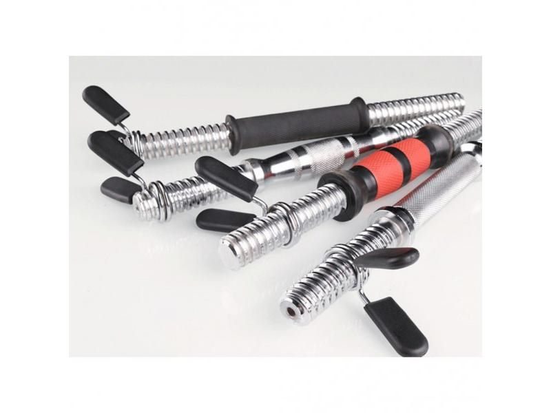 1 Pcs 24mm Barbell Gym Weight Bar Dumbbell Lock Clamp Spring Collar Clips Carousel 1