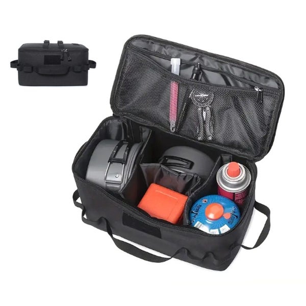 Tactical Camping Storage Bag Utility Tote Picnic Cookware Organiser E0528BK0 Carousel 1