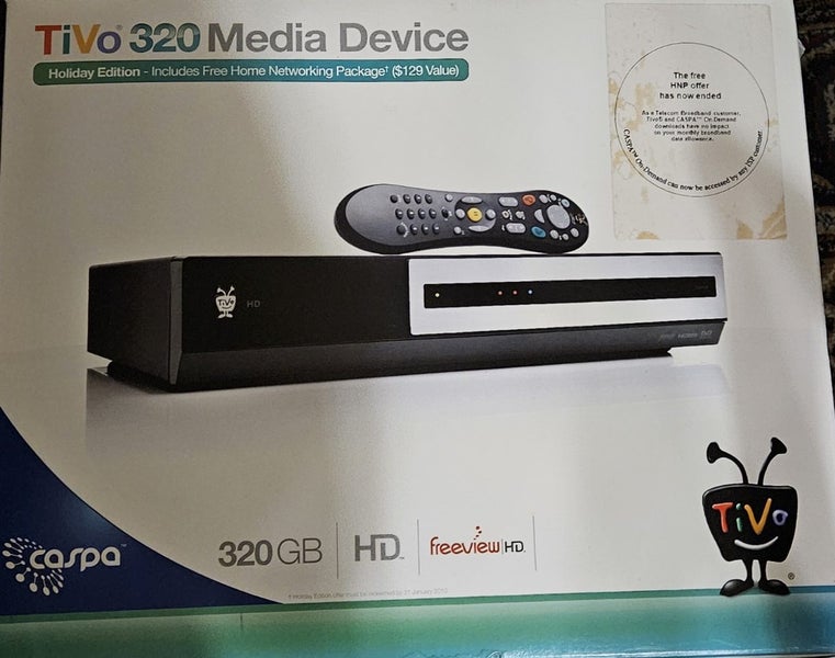 Tivo 320 media device Carousel 1