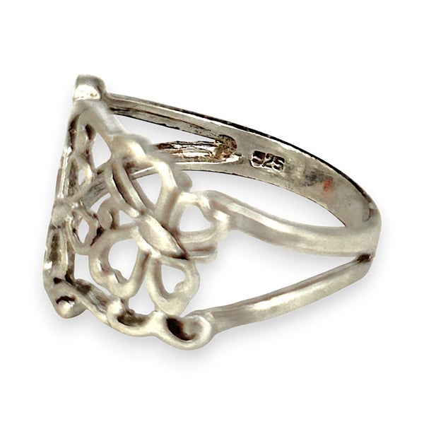 SALE | Sterling Silver Butterflies Open Work Ring. R # 574 Carousel 2