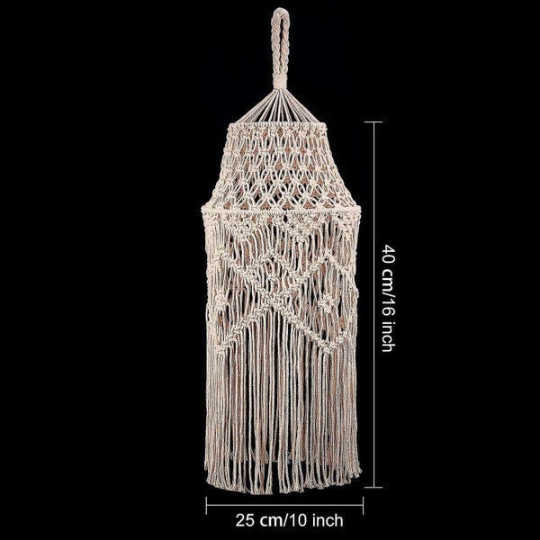 Boho Handmade Lamp Shade Hanging Pendant Light Home Decor For Living Room And Be Carousel 2