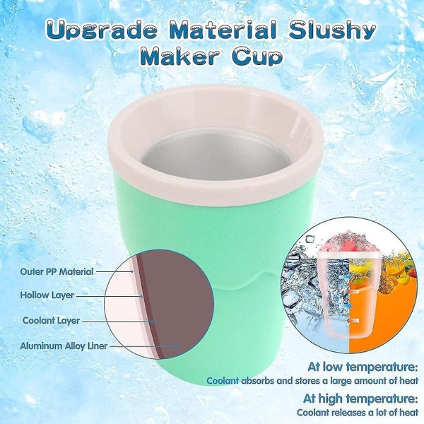 Slushy Cup Aluminum Slushie Cup, Frozen Magic Slushy Cup, Summer Cooler Slushie Carousel 3