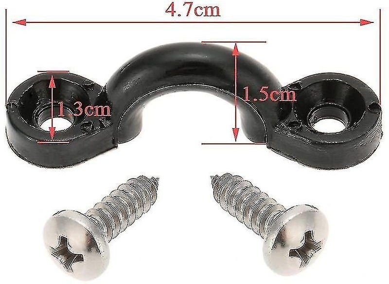 10 Nylon Bungee Deck Loops To Fasten The Eyelet Strap 20 Screws, Suitable For Carousel 2
