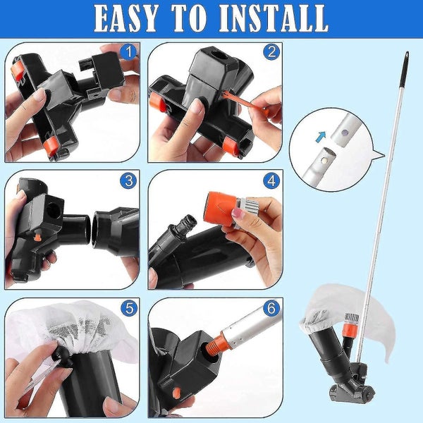 Portable Pool Vacuum Cleaner For Above Ground Pools, Spa, Fountain, Hot Tub, Jac Carousel 4