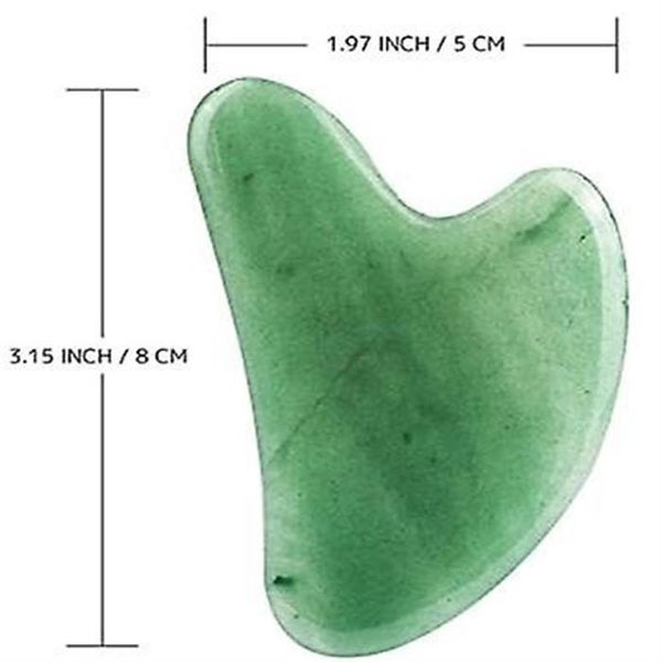 Large Gua Sha Heart, Stone For Face Lifting, Decreasing Puffiness Carousel 3