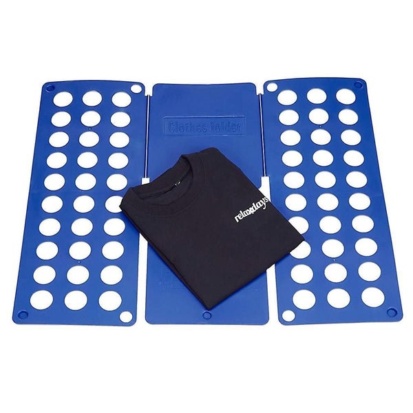 1 Piece Adult Magic Clothes Folder T Shirts Jumper Organizer Fold Save Time Fast Carousel 1