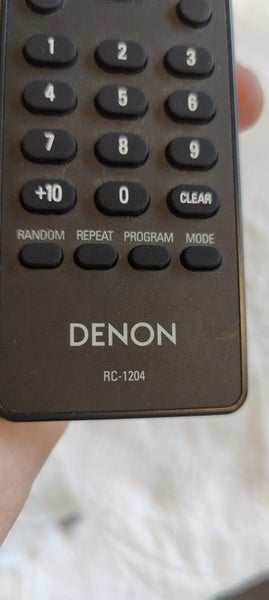 Denon RC-1204 Remote Control Carousel 1