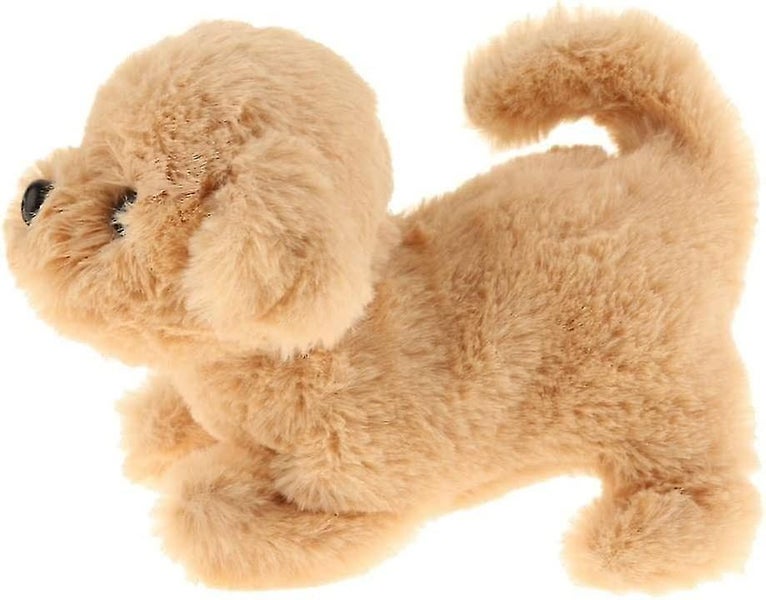 Interactive Robotic Plush Dog Toy - Smart Electronic Pet for Kids - Golden Retri Carousel 3