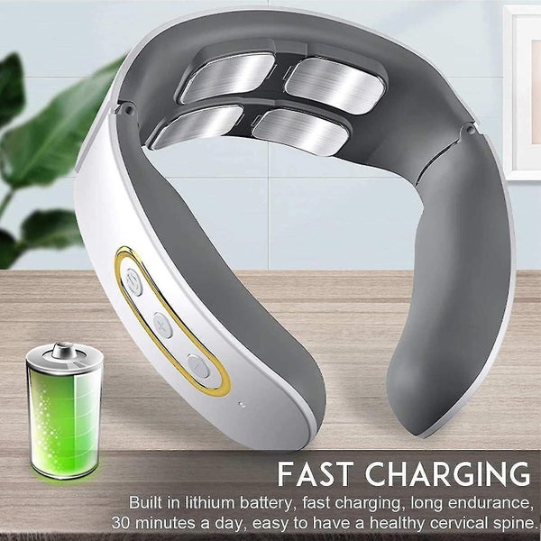 Neck Massager Deep Tissue Shiatsu Massage With Heating Function 4 Heads Current Carousel 2