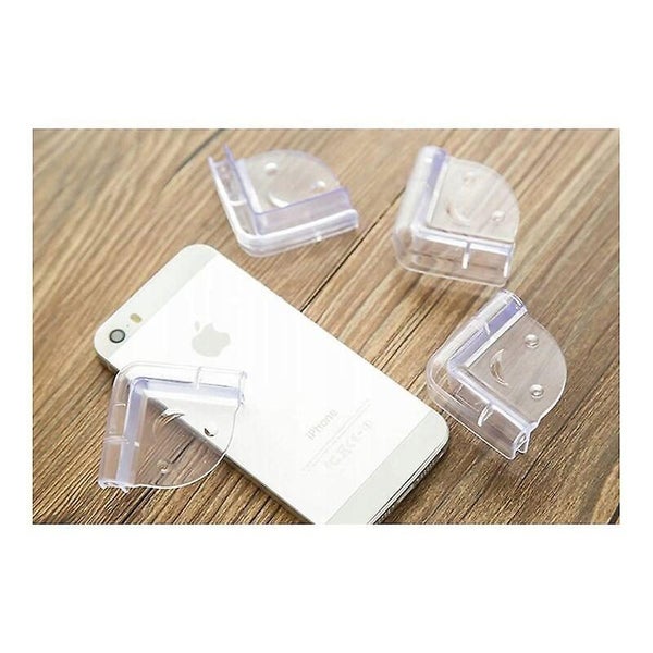 12 Pieces Of Children's Transparent Anti-collision Corner Table Corner Coffee Ta Carousel 3