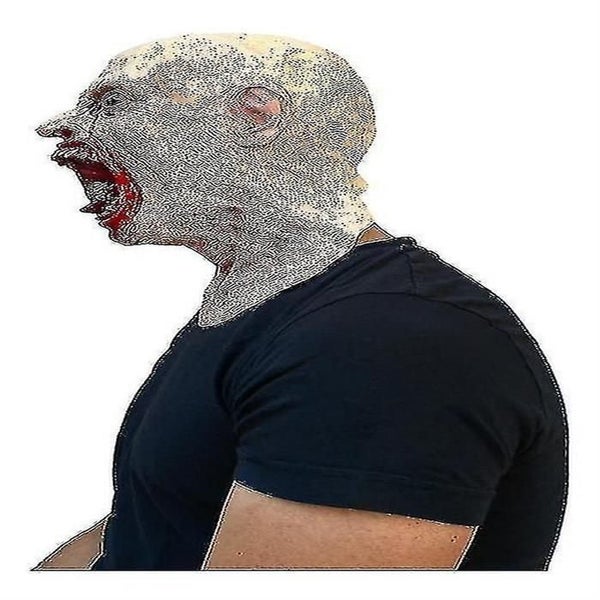 Yaju Halloween Scary Bloody Zombie Mask Infected Costume, Halloween Scary Vampir Carousel 3