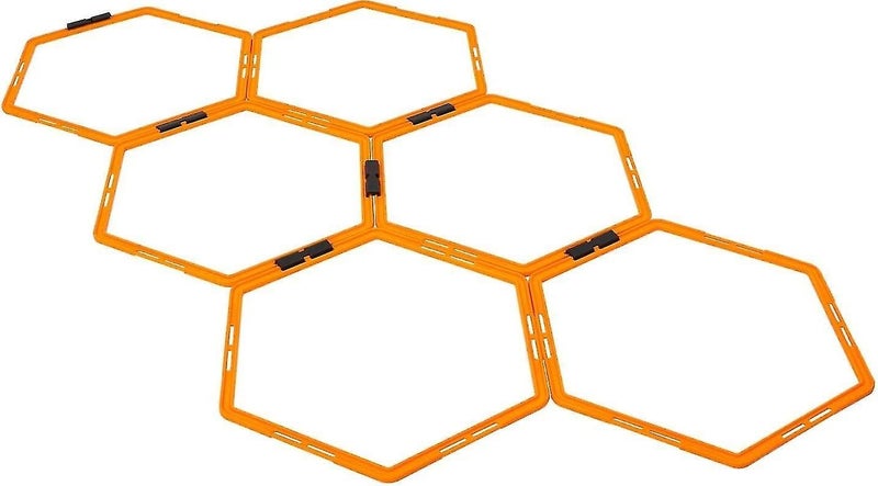 Hexagonal Speed Agility Training Ladder - Sport Equipment for Footwork and Fitne Carousel 1