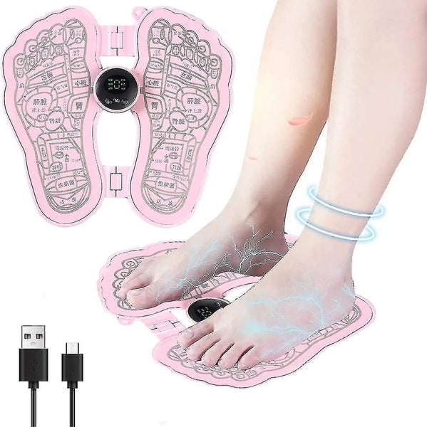 Ems Bioelectric Acupoints Massager Mat, Foot Acupoints Stimulator Massage Mat, Carousel 1