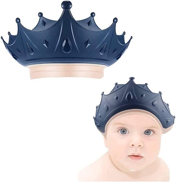 Kids Shower Shield Baby Shower Cap, Adjustable Hair Washing Shower Hat For Kids, Carousel 1