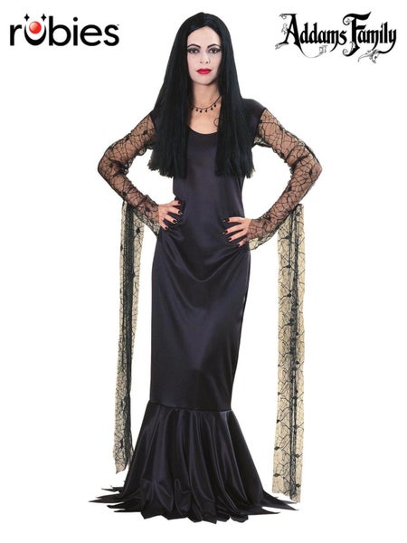 Rubies Deerfield Morticia Addams Costume, Adult - Medium Carousel 1