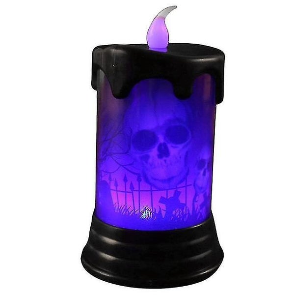 Halloween Flameless Candles - Halloween LED Flameless Candles | Real Wax LED Pil Carousel 1